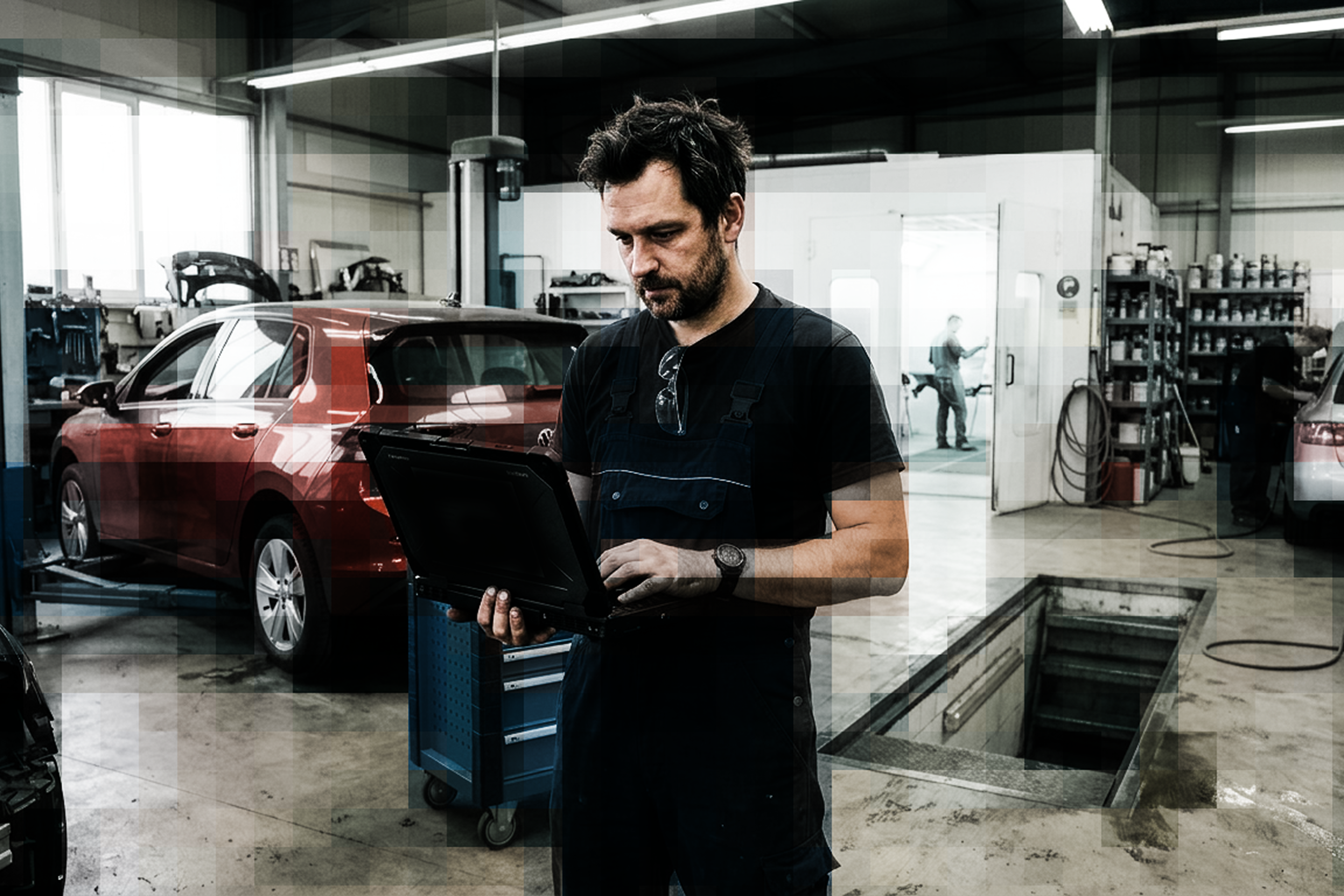 Bestehende Kunden und Fahrzeuge erkennen