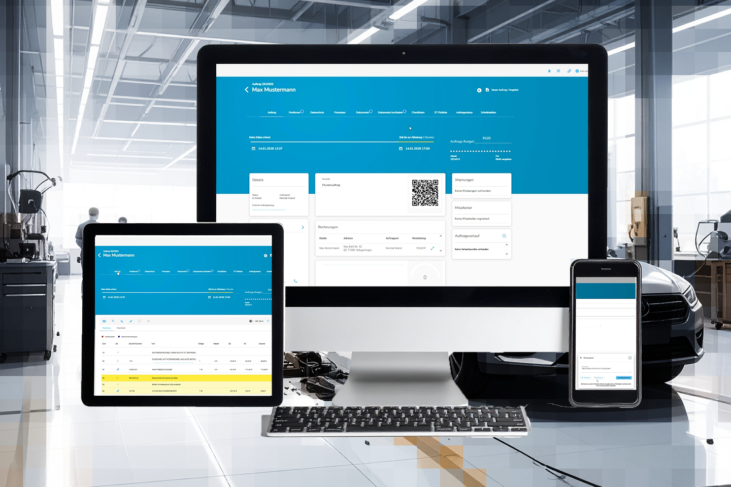 KI-Funktionen in WERBAS//KSR NET Blue