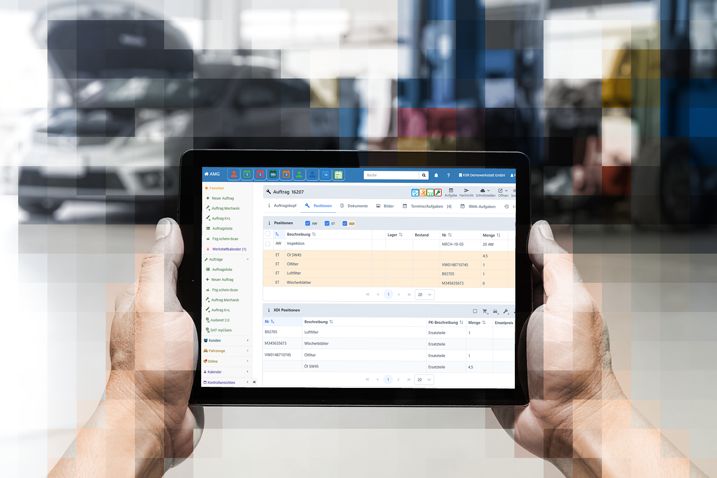 Mobile Auftragsbearbeitung jetzt auch im Browser