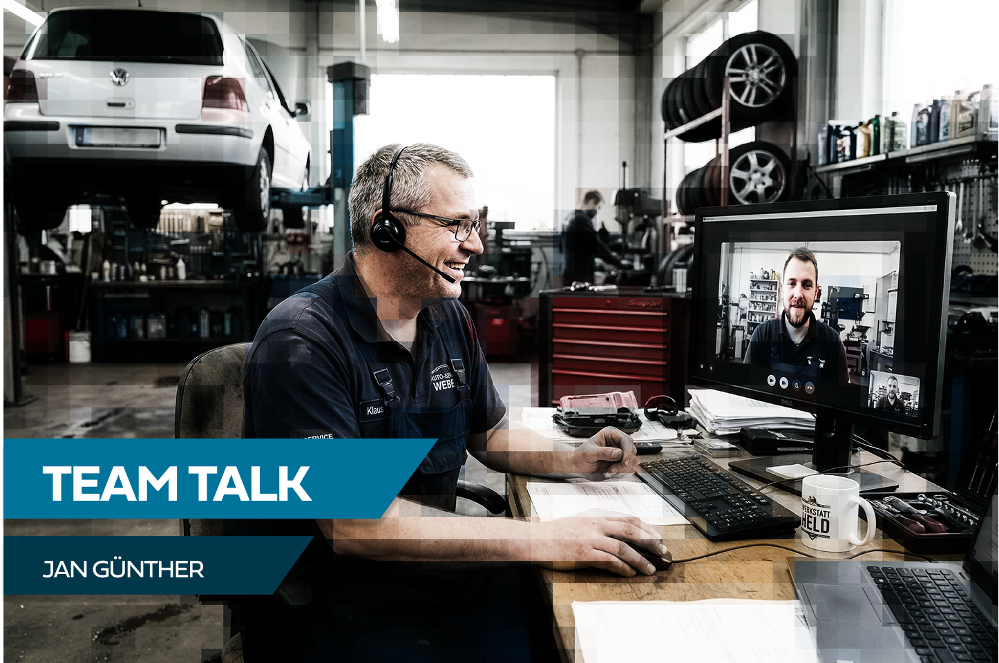 Teamtalk:&nbsp;Jan Günther sorgt für zuverlässige IT-Systeme.