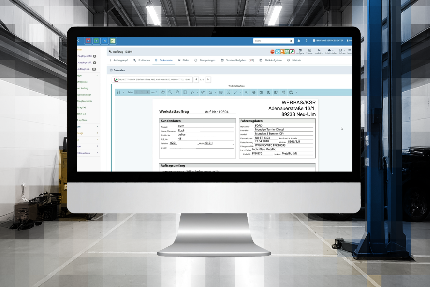 WERBAS//KSR NET: Betriebsmittelprüfung, Objektinventarisierung und Prüftermine